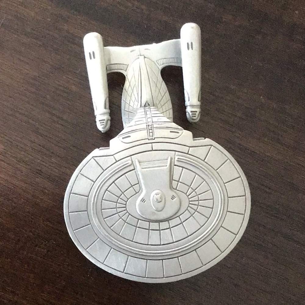Star Trek: The Next Generation Pewter Enterprise NCC-1707-D